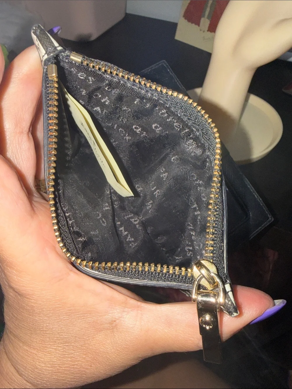 kate spade compact zip